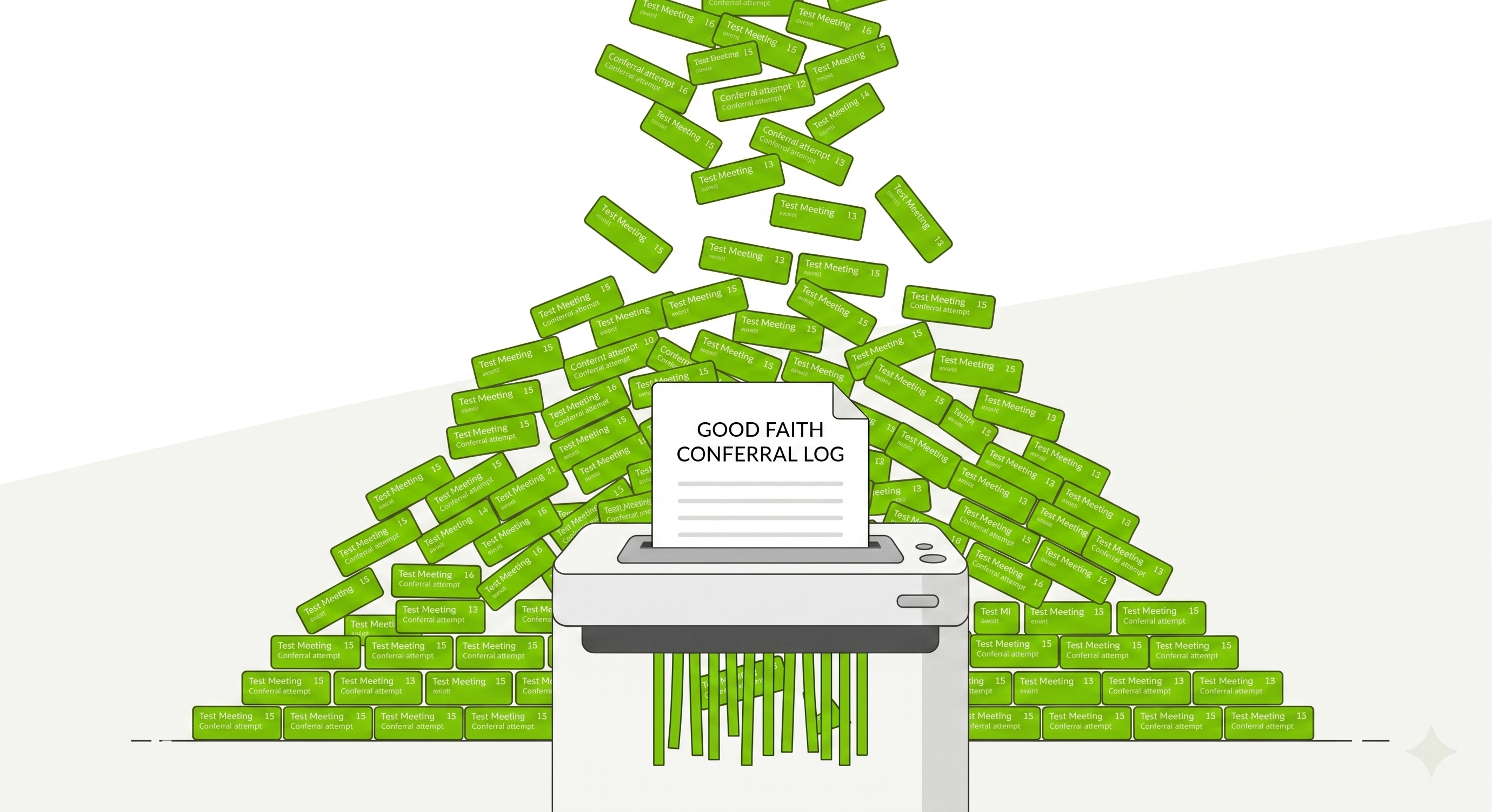 Icon showing a good faith log turning into digital invites